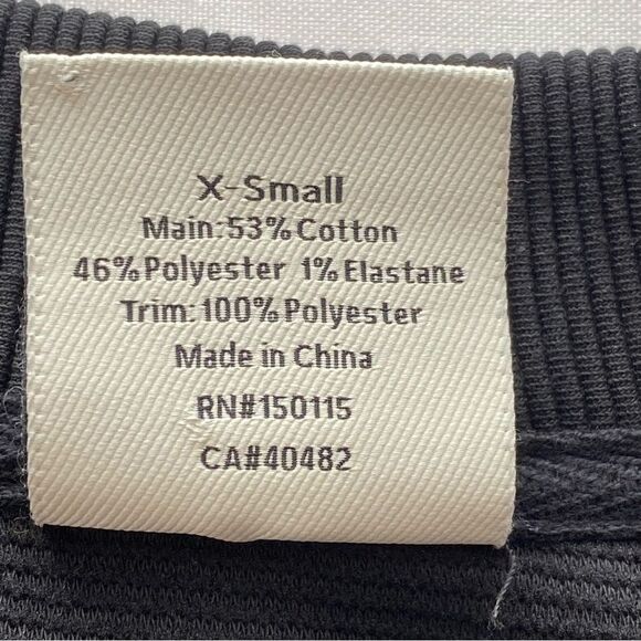 Varley Black Mae Boyfriend Ottoman Sweatshirt Size Small Amazing Condition - Picture 13 of 15